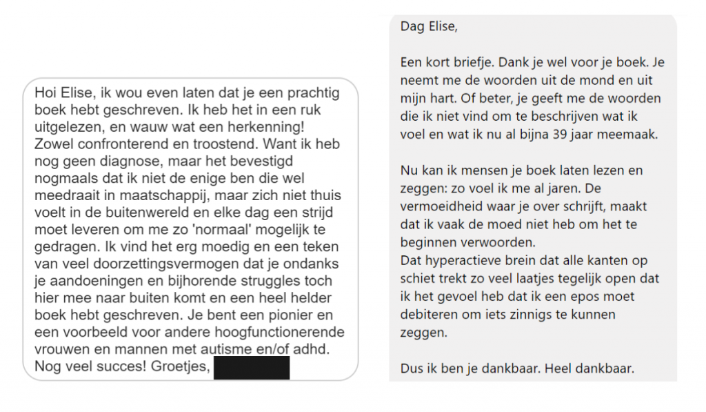 Reviews - Anders gaat ook - Elise Cordaro